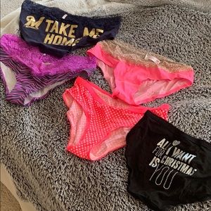 5/$20 Victoria Secret underwear